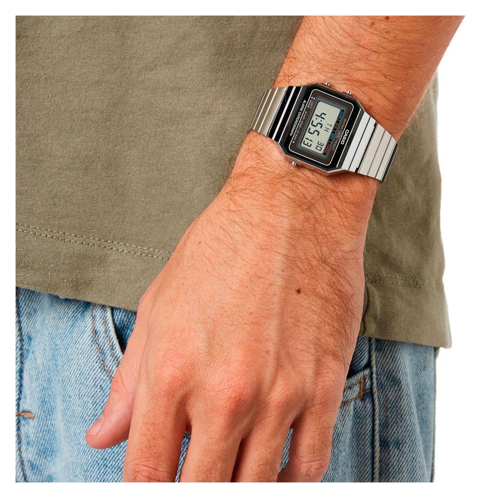 RELOJ CASIO UNISEX A700W1A - 4