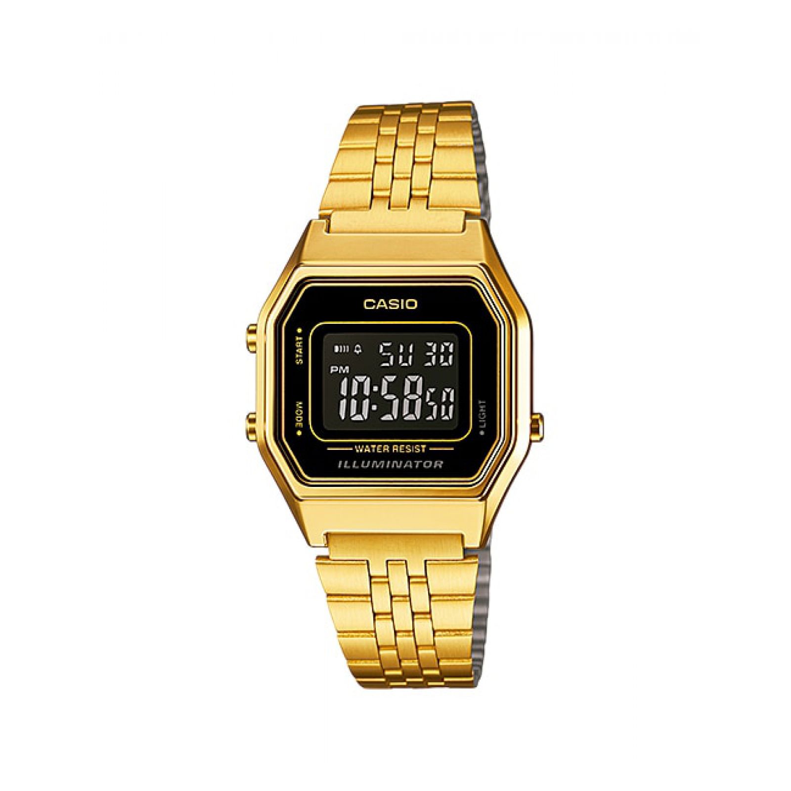 RELOJ CASIO LA-680WGA-1B UNISEX - 1