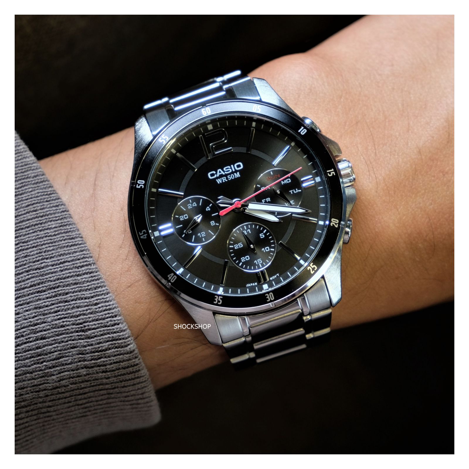 RELOJ CASIO MTP-1374D-1AVDF - 3