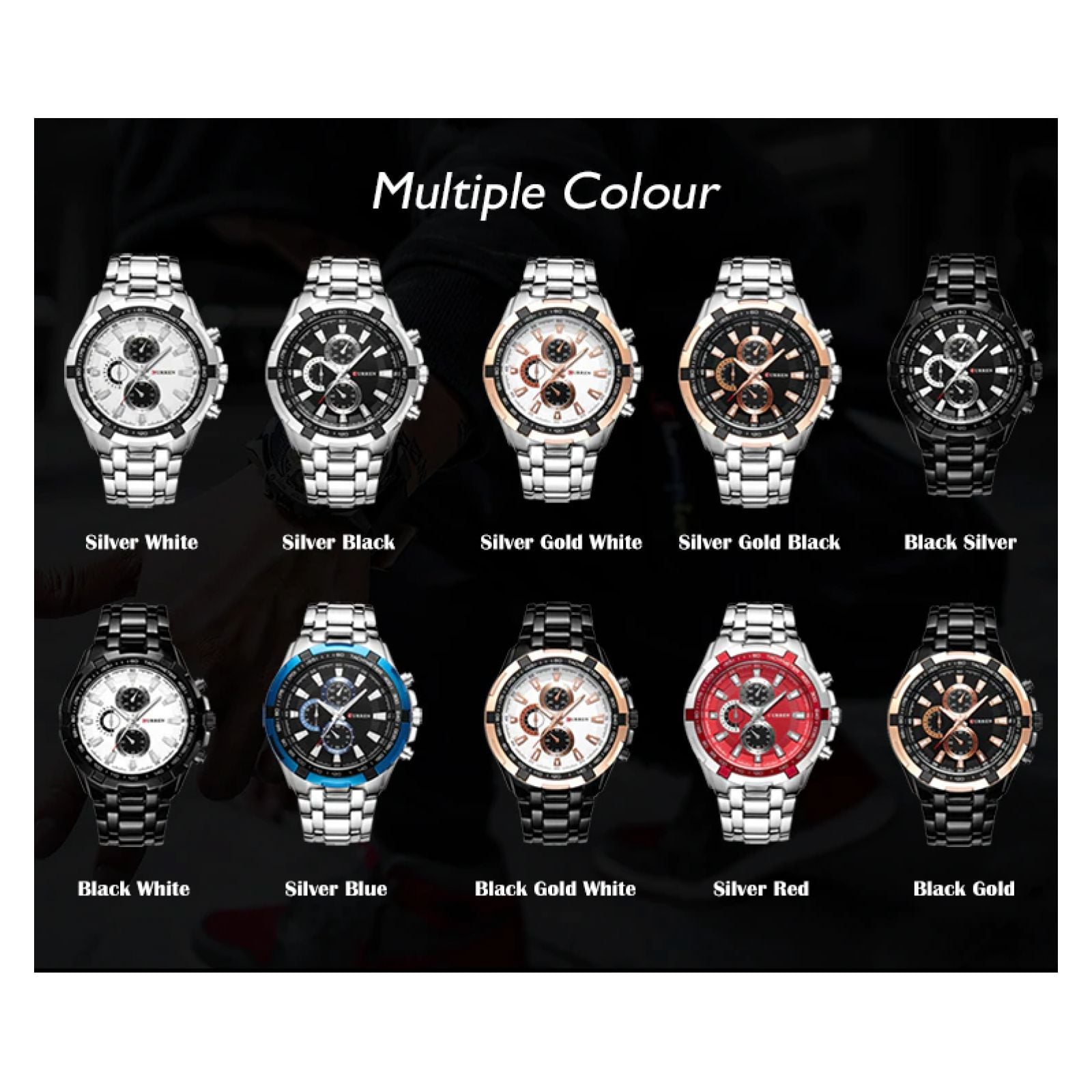 RELOJ CURREN HOMBRE 8023WTRG - 3