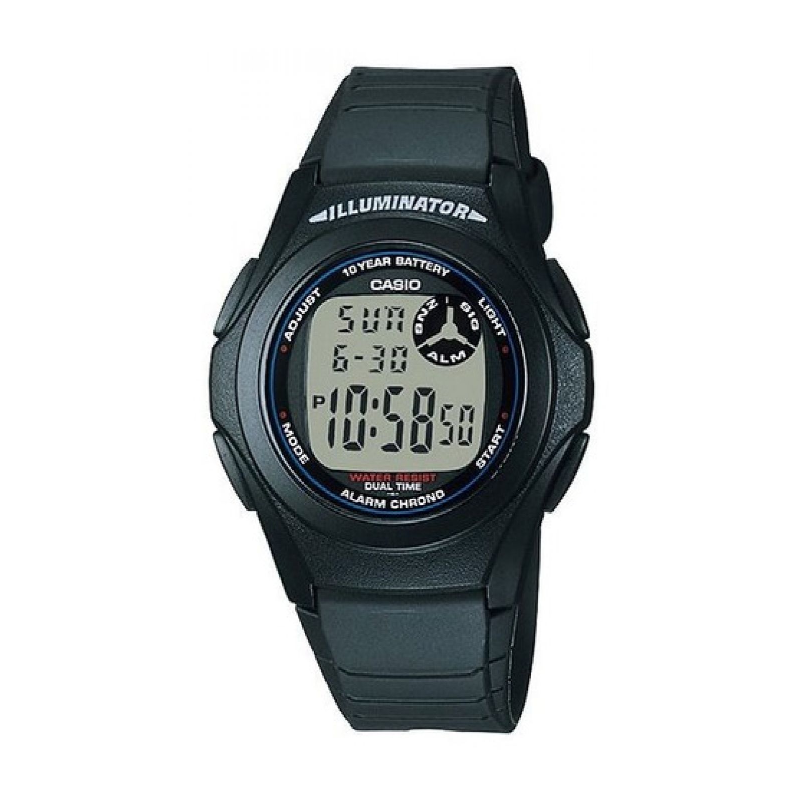 RELOJ CASIO HOMBRE F_200W_1A - 1