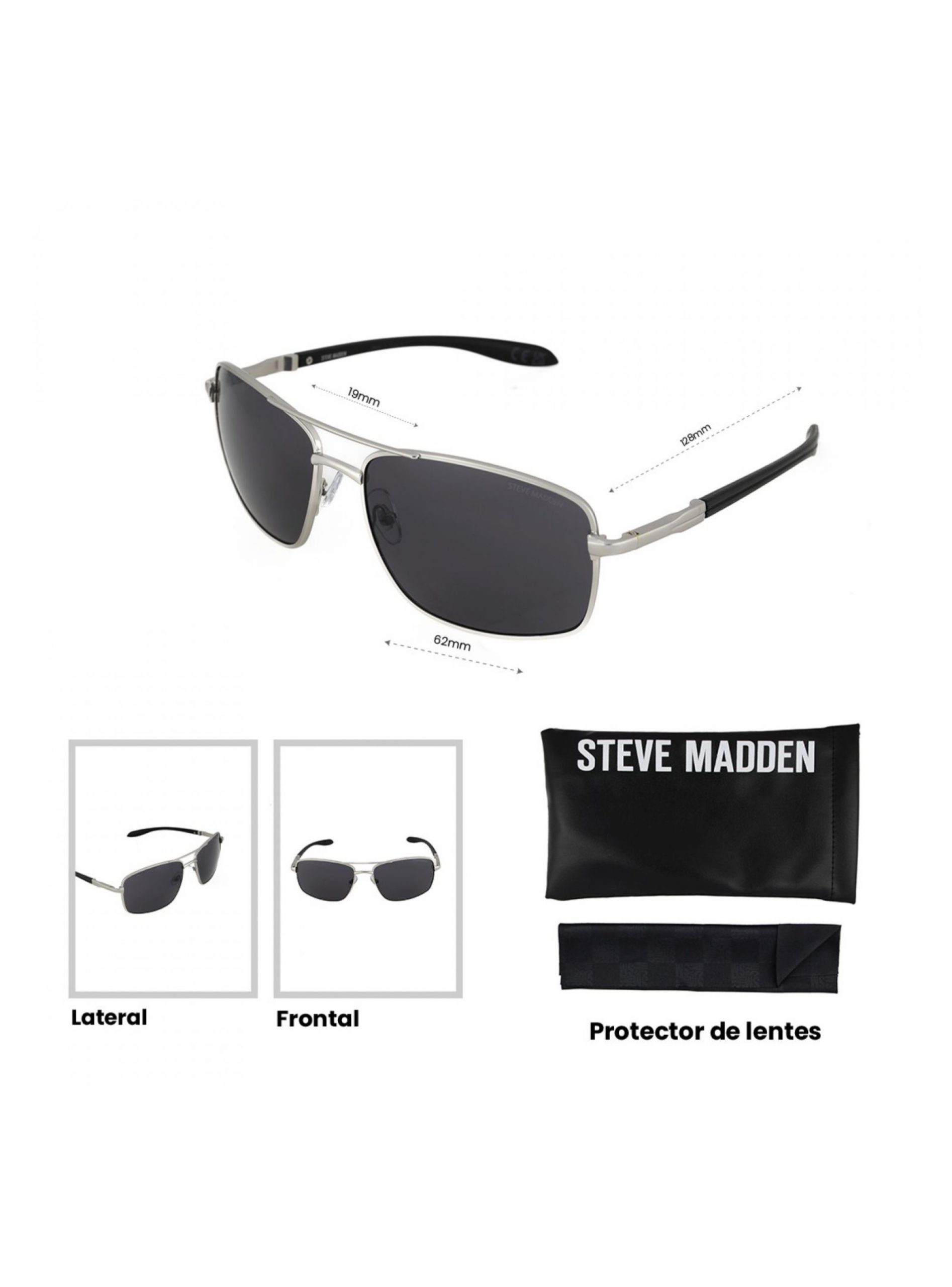 LENTES DE SOL STEVE MADDEN OUTLOOK X17116 - 4