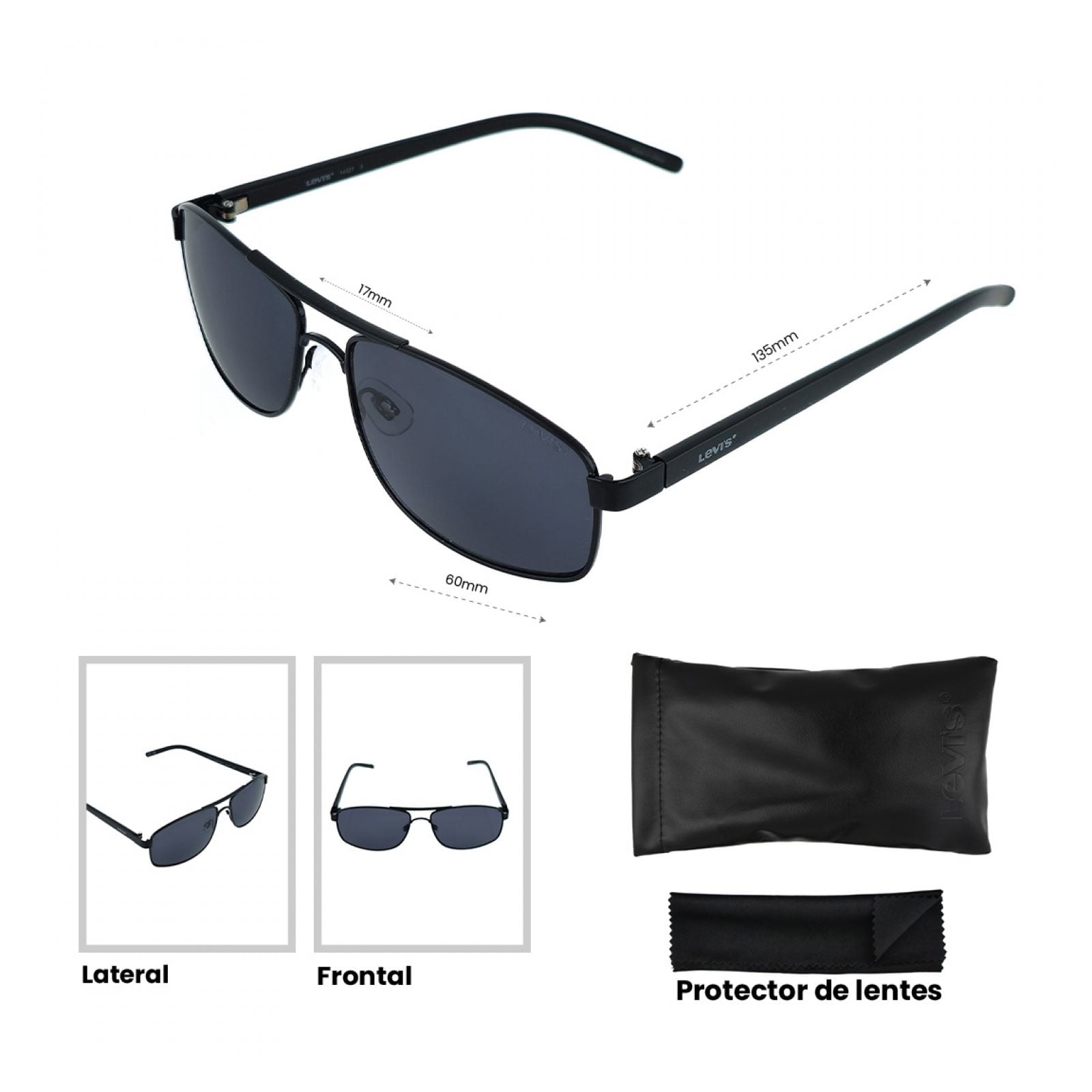 LENTES DE SOL LEVIS X14027 OUTLOOK - 5