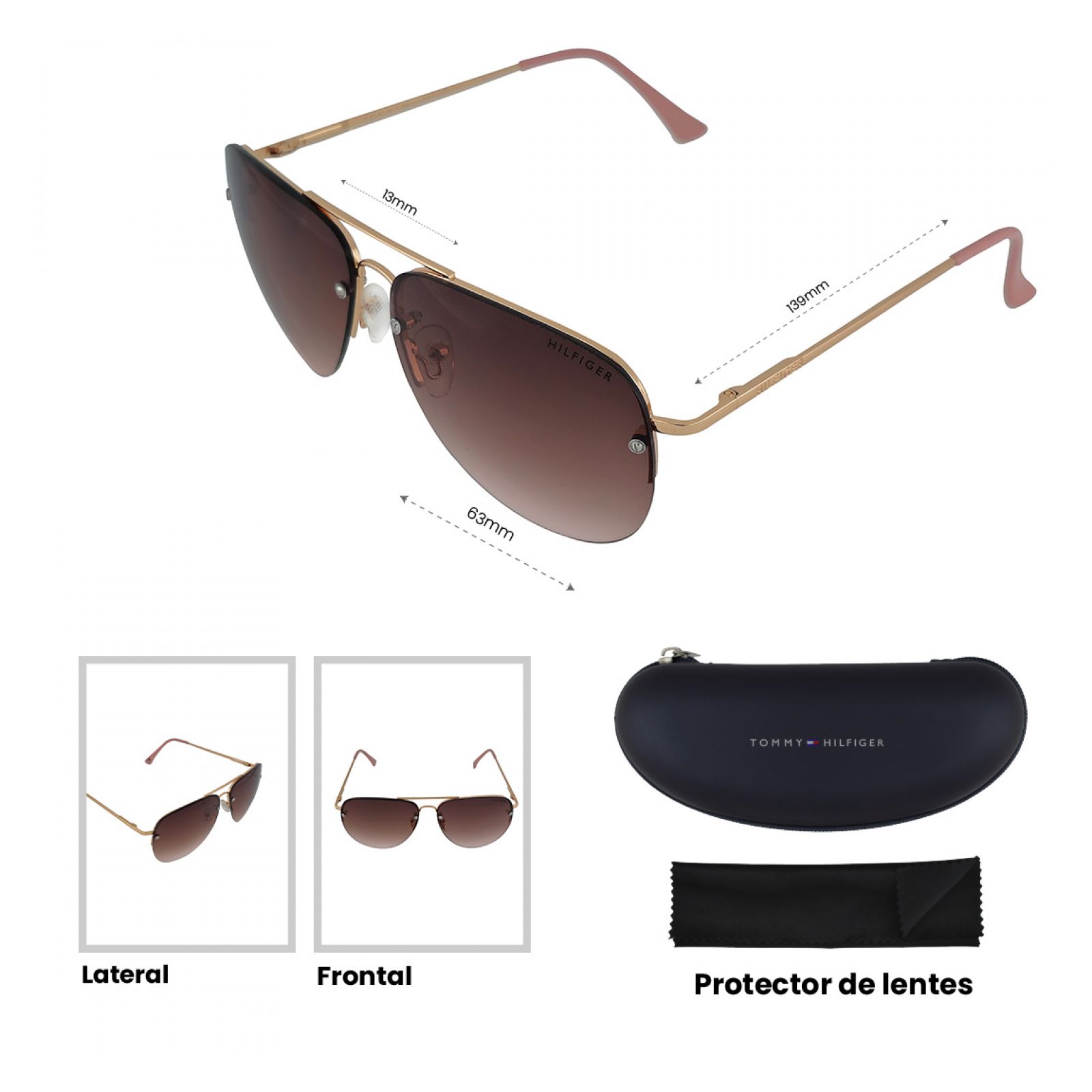 LENTES DE SOL TOMMY HILFIGER X60038 OUTLOOK - 5