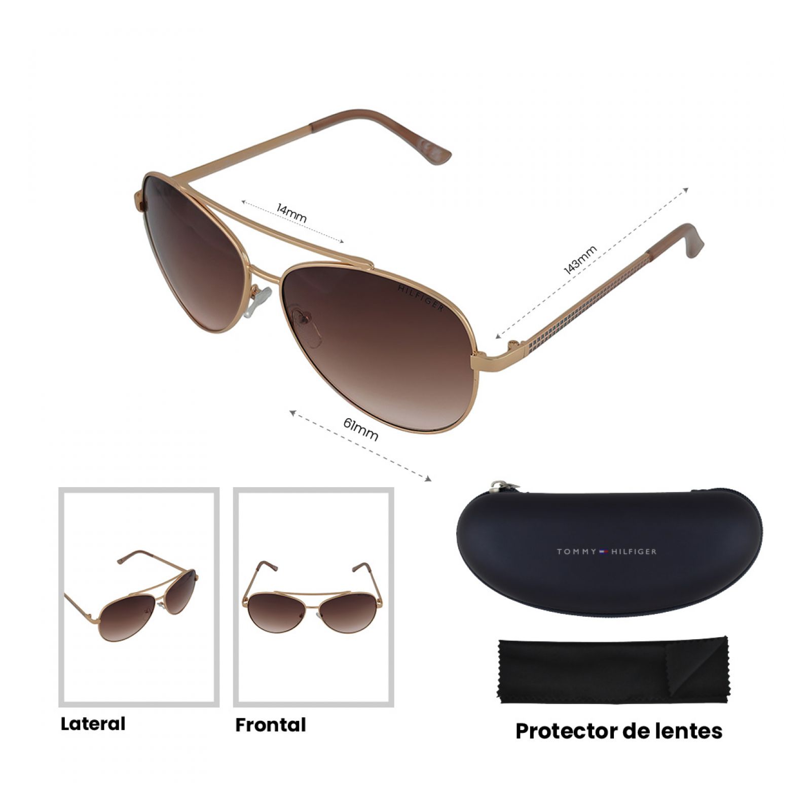 LENTES DE SOL TOMMY HILFIGER X60100 OUTLOOK - 6