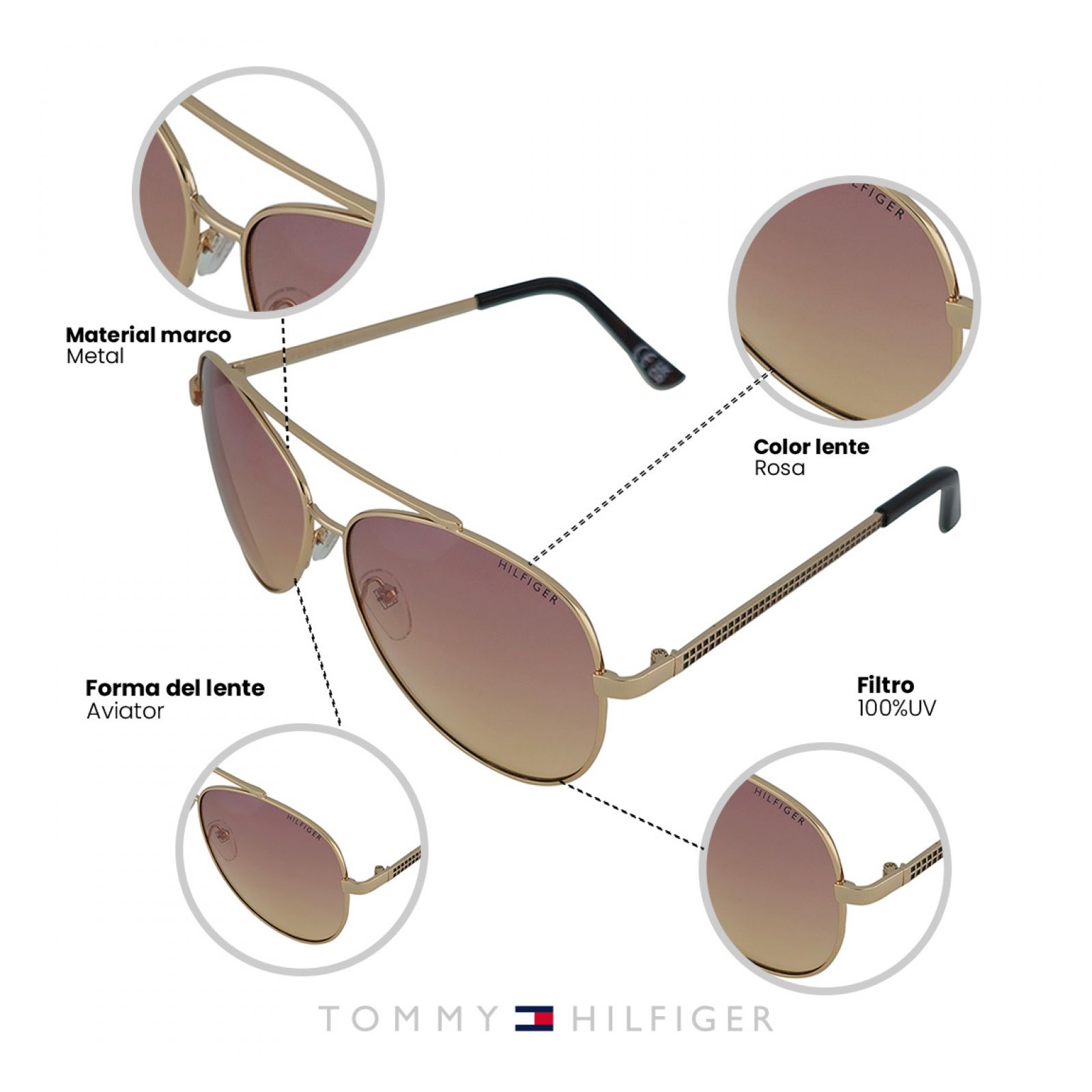 LENTES DE SOL TOMMY HILFIGER X60101 OUTLOOK - 4