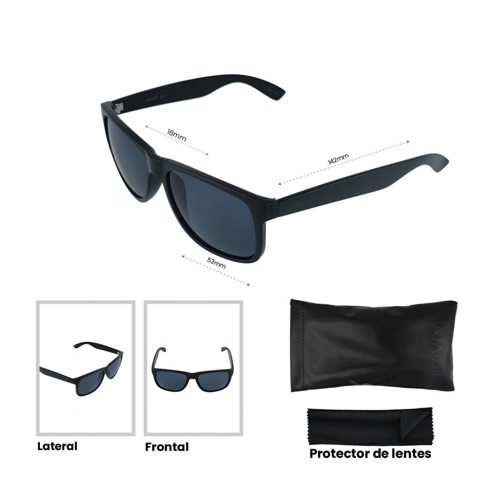 LENTES DE SOL LEVIS X14082 OUTLOOK - 5
