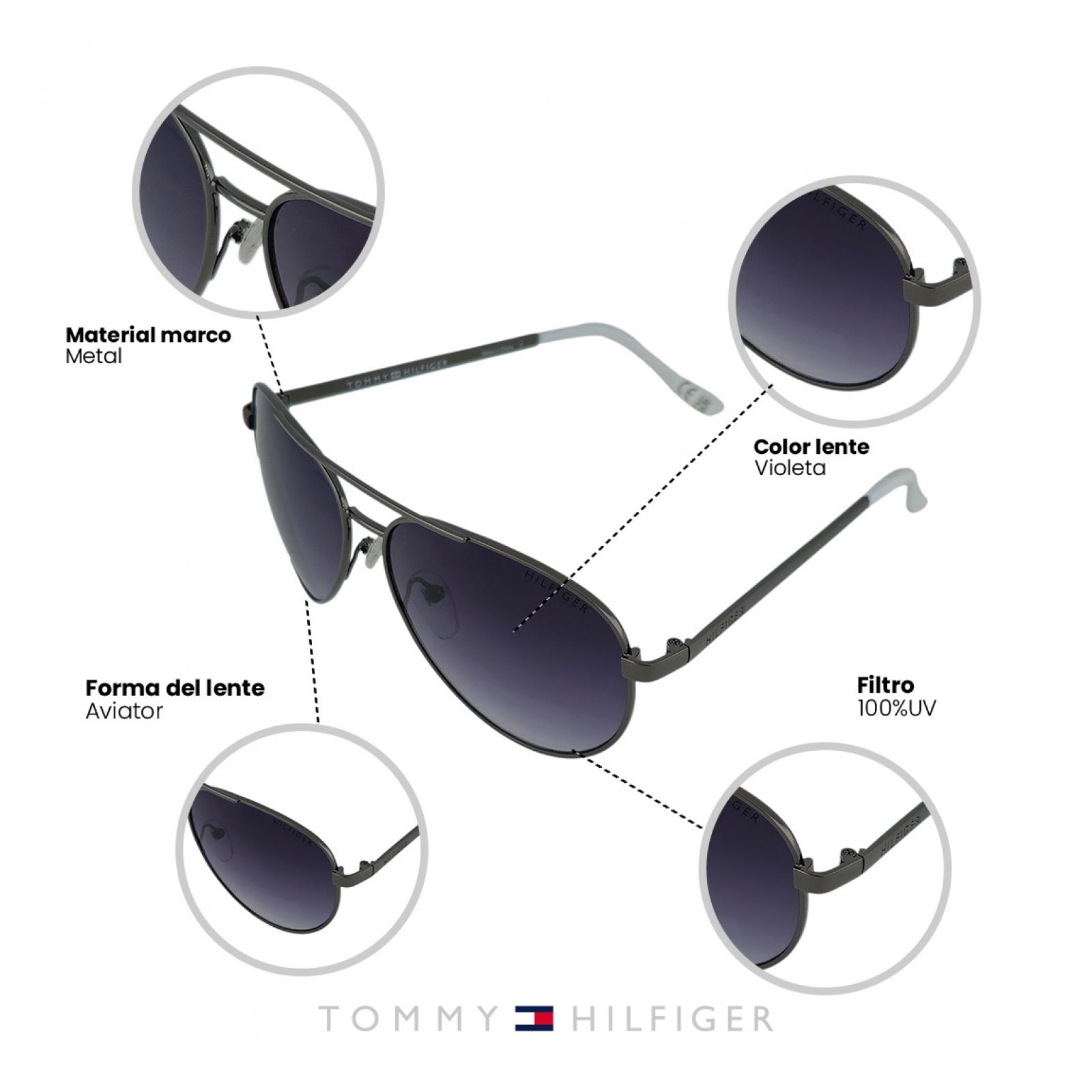 LENTES DE SOL TOMMY HILFIGER X67043 OUTLOOK - 4