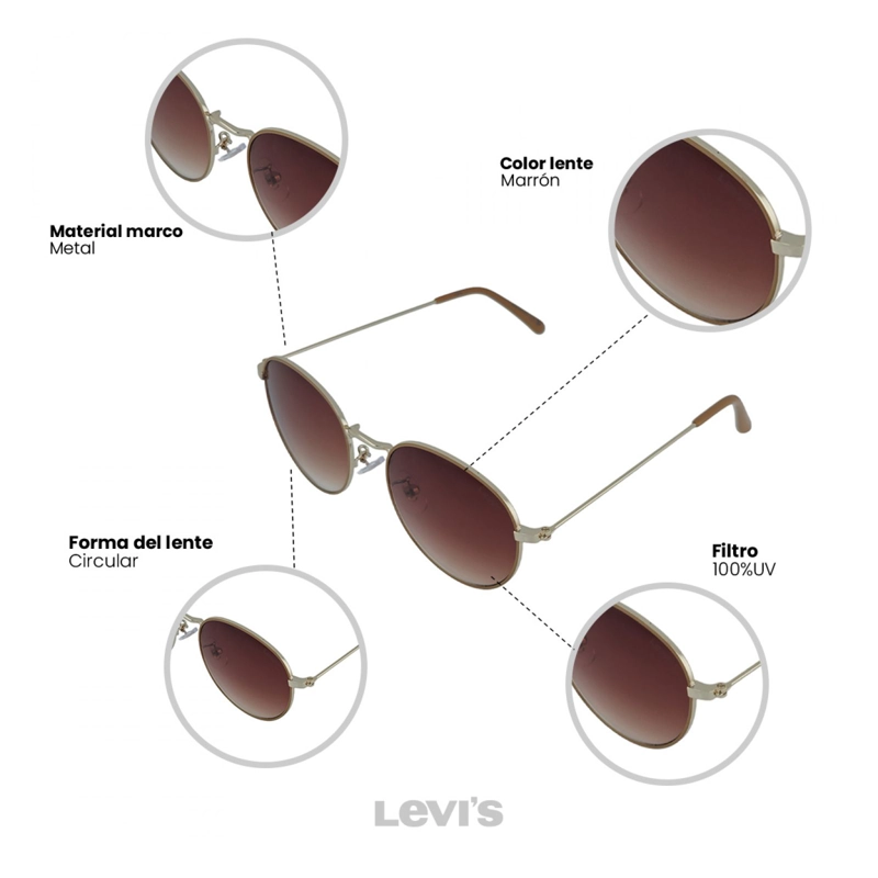 LENTES DE SOL LEVIS X13028 OUTLOOK - 6