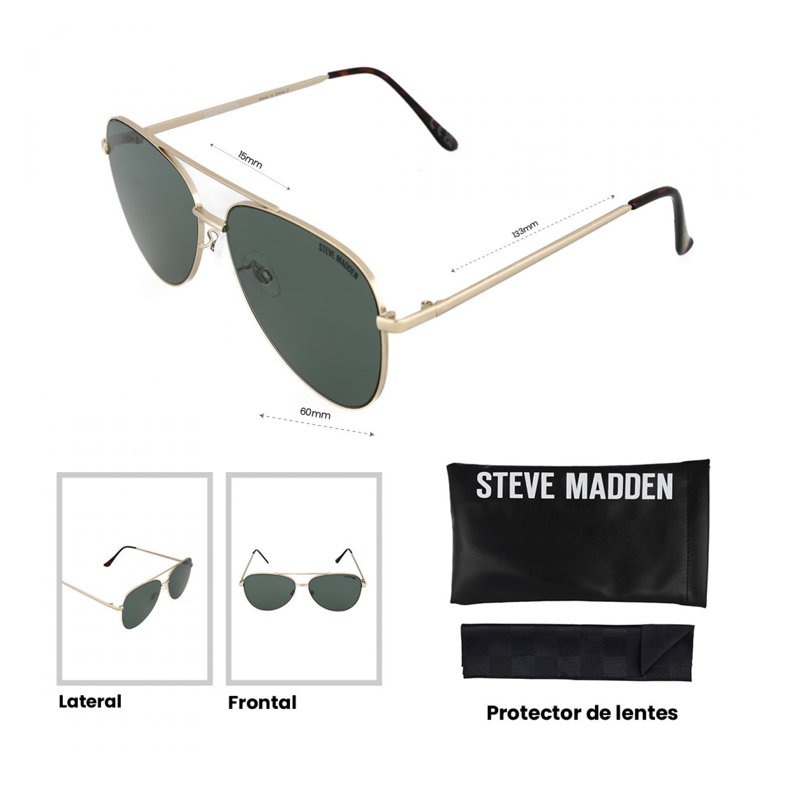 LENTES DE SOL STEVE MADDEN X17093 OUTLOOK - 5