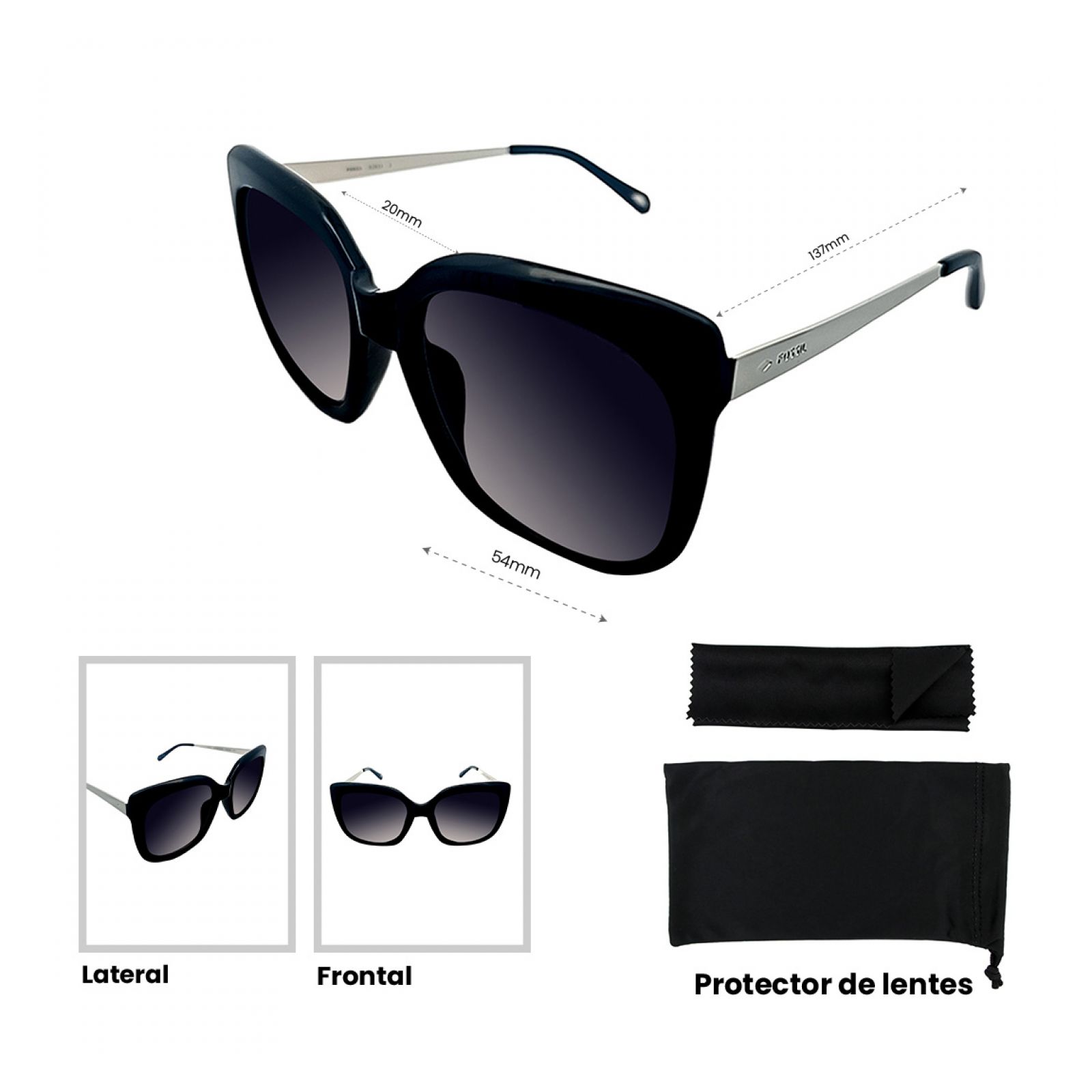 LENTES DE SOL FOSSIL X82633 OUTLOOK - 5