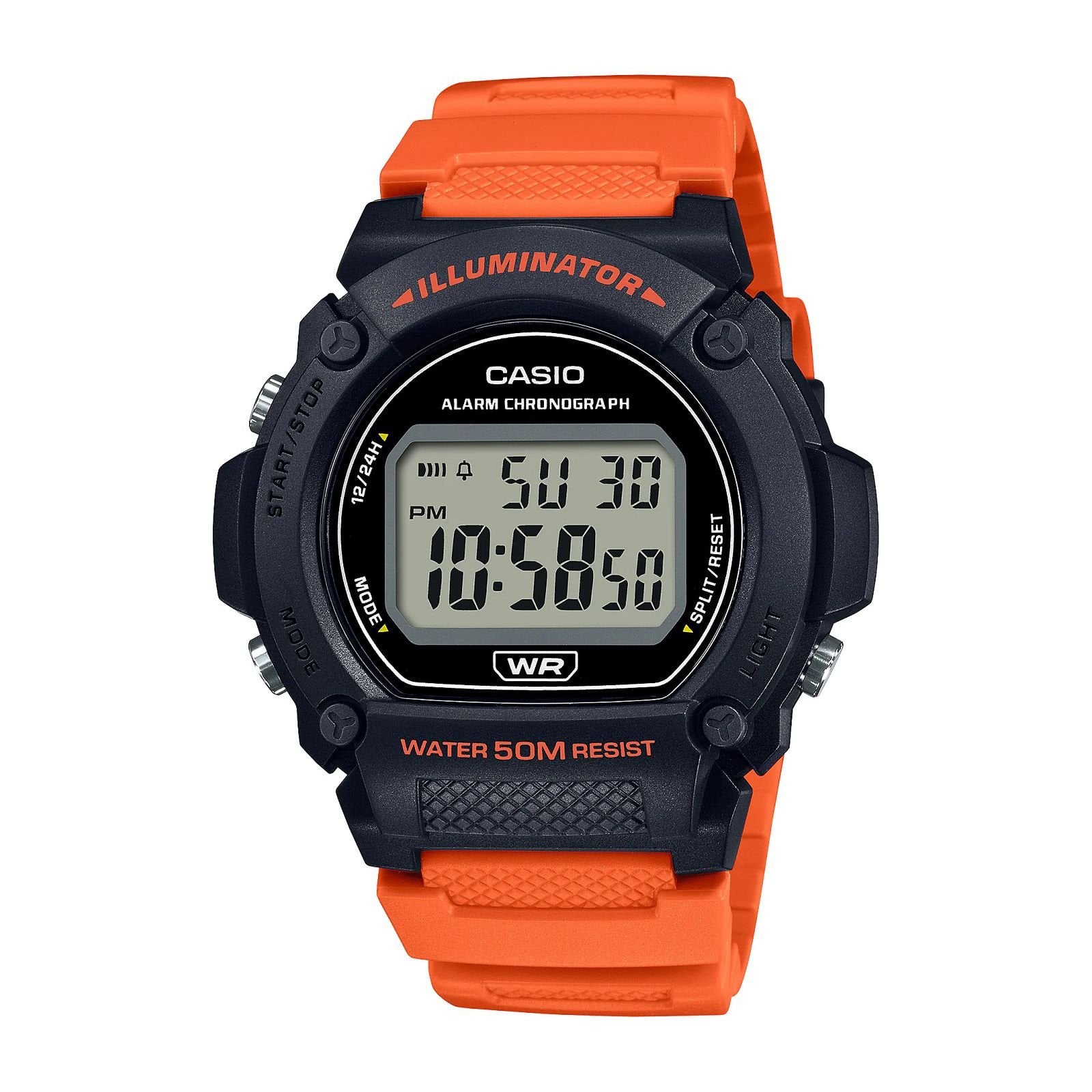 RELOJ CASIO HOMBRE W-219H-4AVDF - 1
