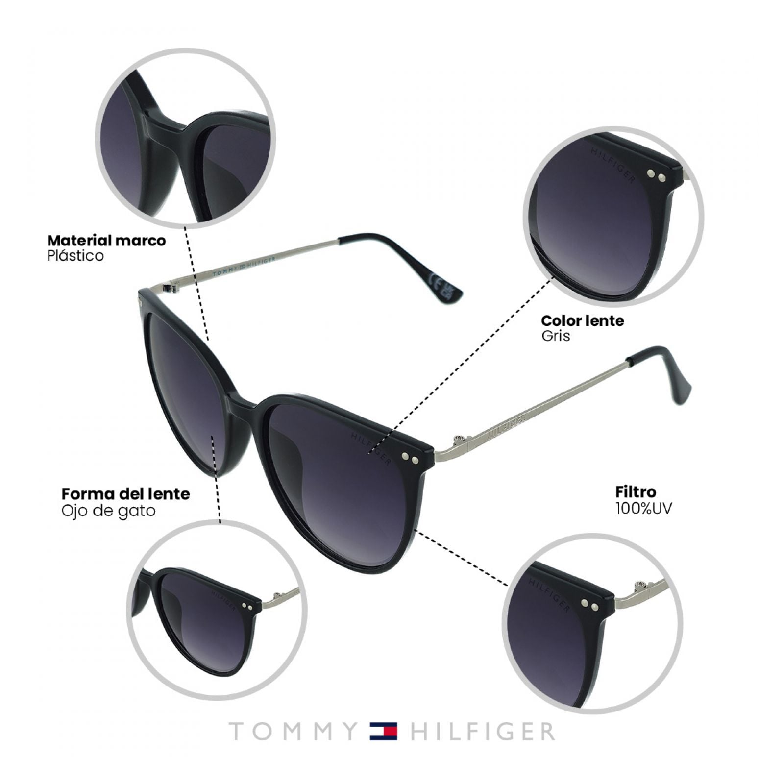 LENTES DE SOL TOMMY HILFIGER X67032 - 4