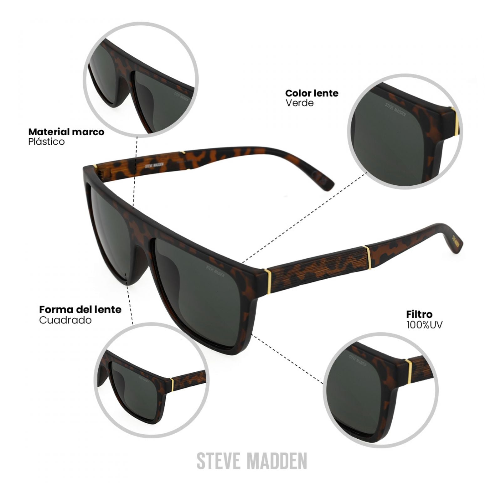 LENTES DE SOL  STEVE MADDEN X17130 - 2