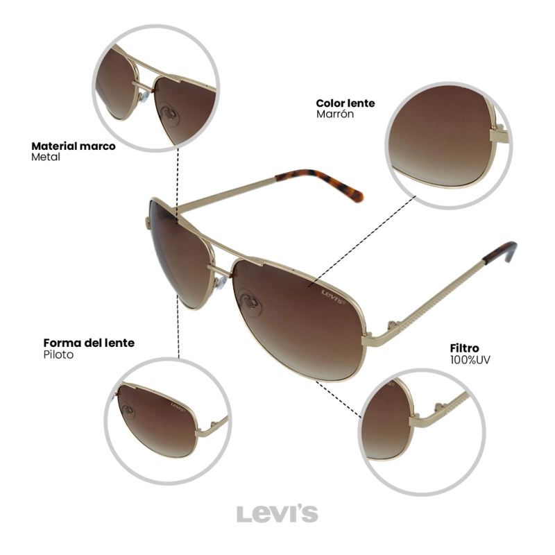 LENTES DE SOL  LEVIS X13039 - 3