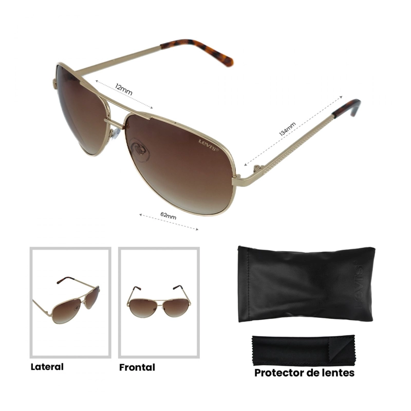 LENTES DE SOL  LEVIS X13039 - 4