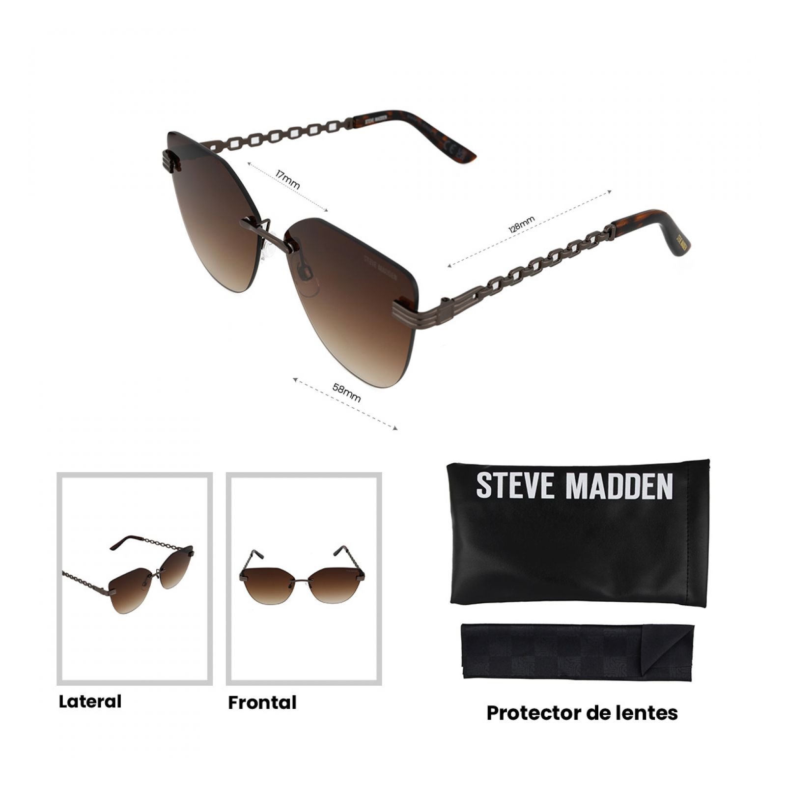 LENTES DE SOL STEVE MADDEN X17012 - 4