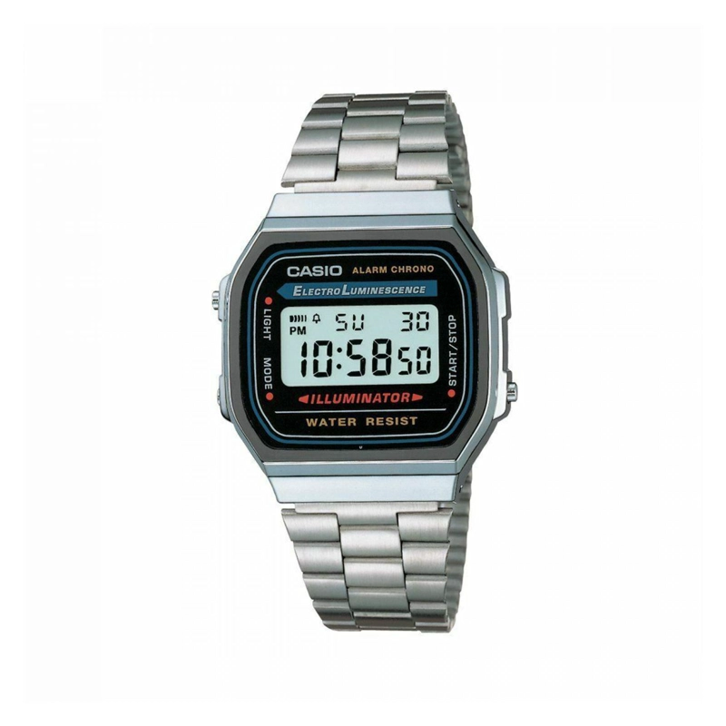 RELOJ CASIO A-168WA-1 PARA UNISEX - 1