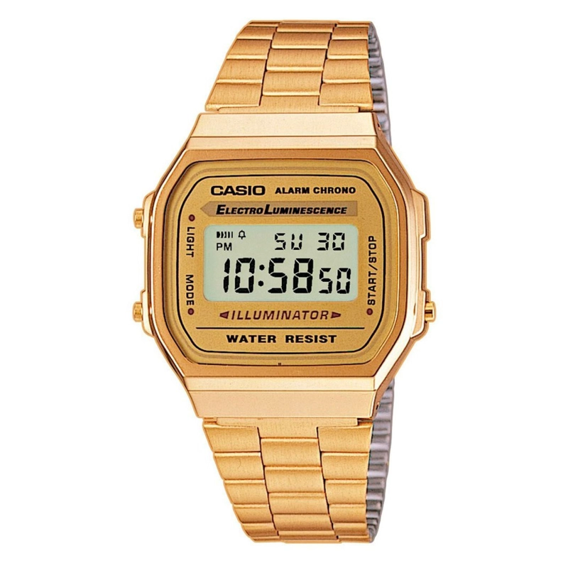 RELOJ CASIO A_168WG_9W PARA UNISEX - 1