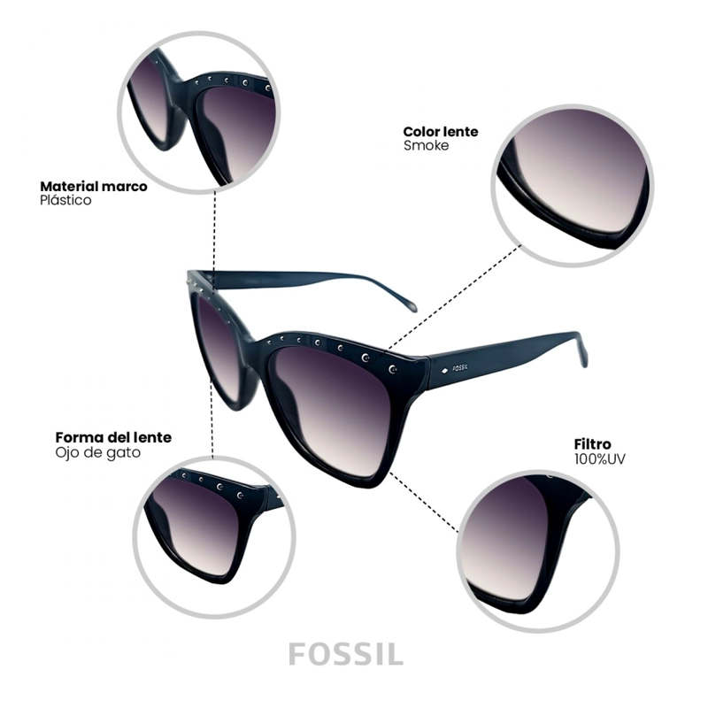 LENTES SOL FOSSIL 66353848 OUTLOOK - 4
