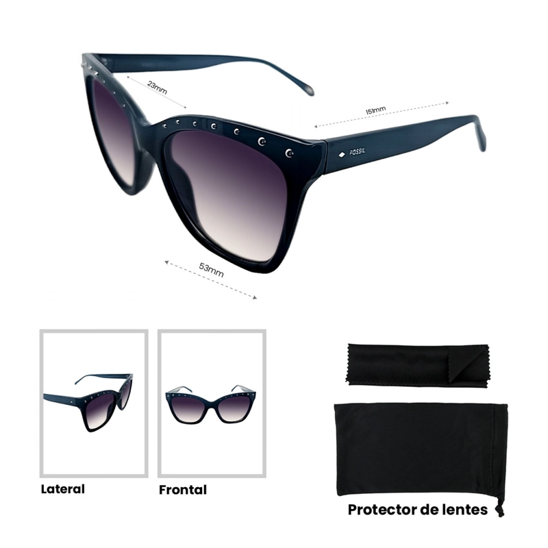 LENTES SOL FOSSIL 66353848 OUTLOOK - 5