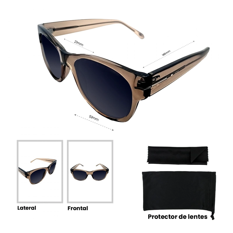 LENTES SOL FOSSIL 66353634 - 3