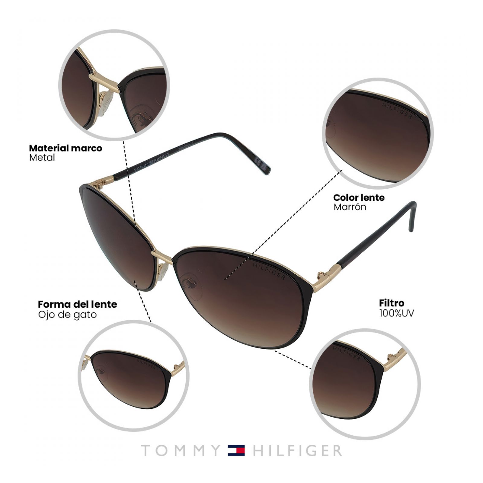 LENTES DE SOL TOMMY HILFIGER X60005 OUTLOOK - 5