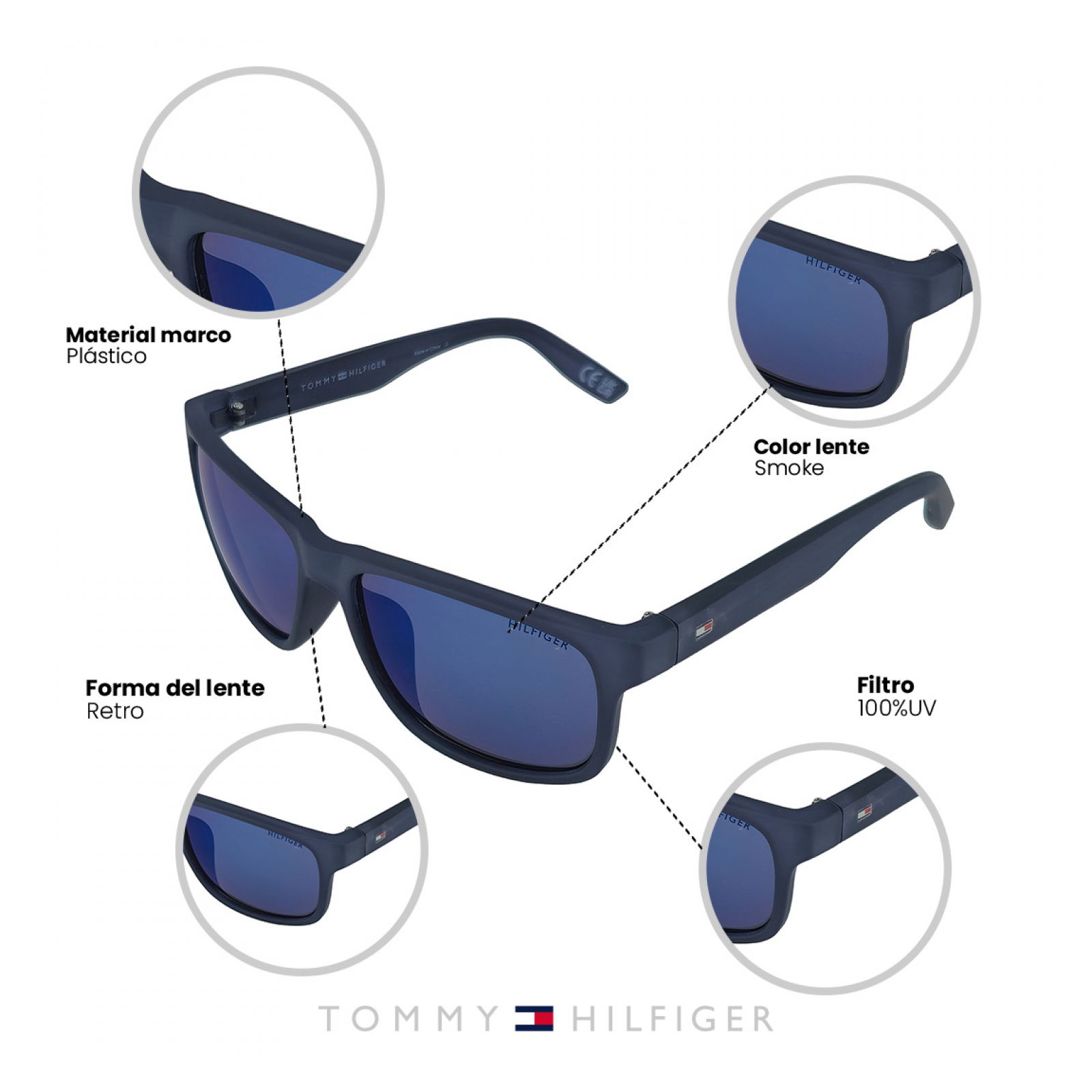 LENTES DE SOL TOMMY HILFIGER 66396433 OUTLOOK - 4