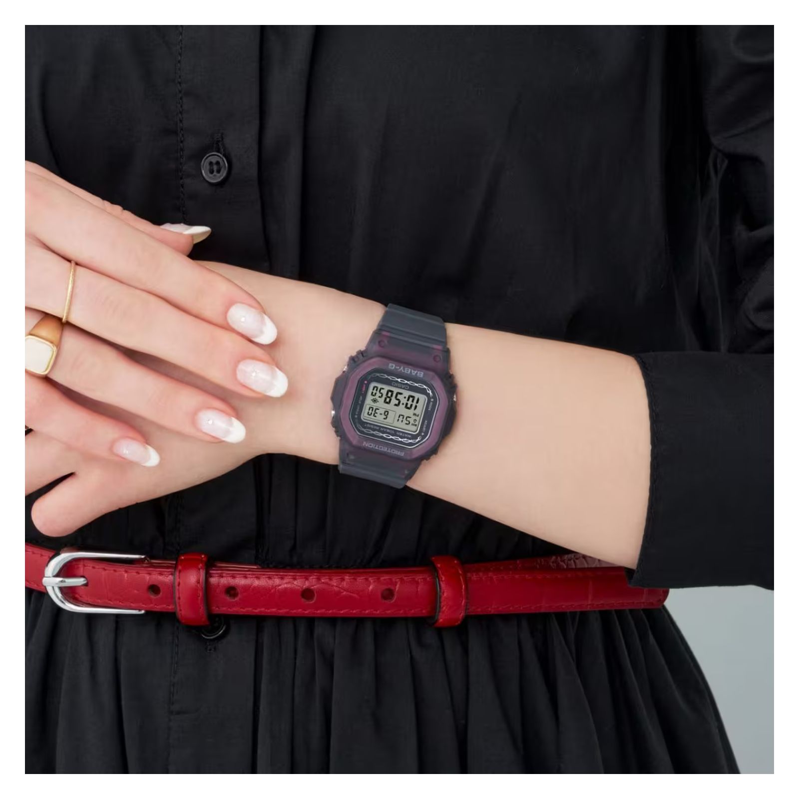 RELOJ CASIO BGD-565RS-8DR MUJER QUARTZ - 4