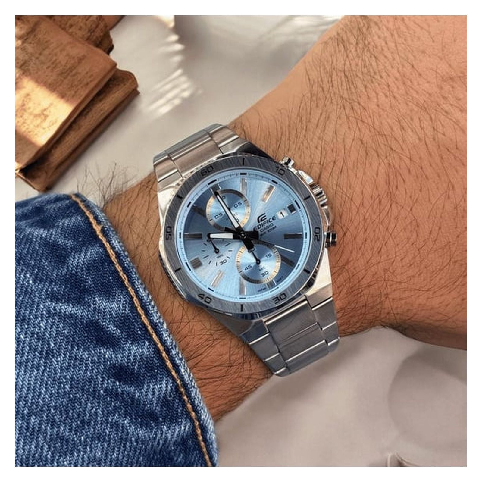 RELOJ CASIO EFV-640D-2BVUDF HOMBRE QUARTZ - 4