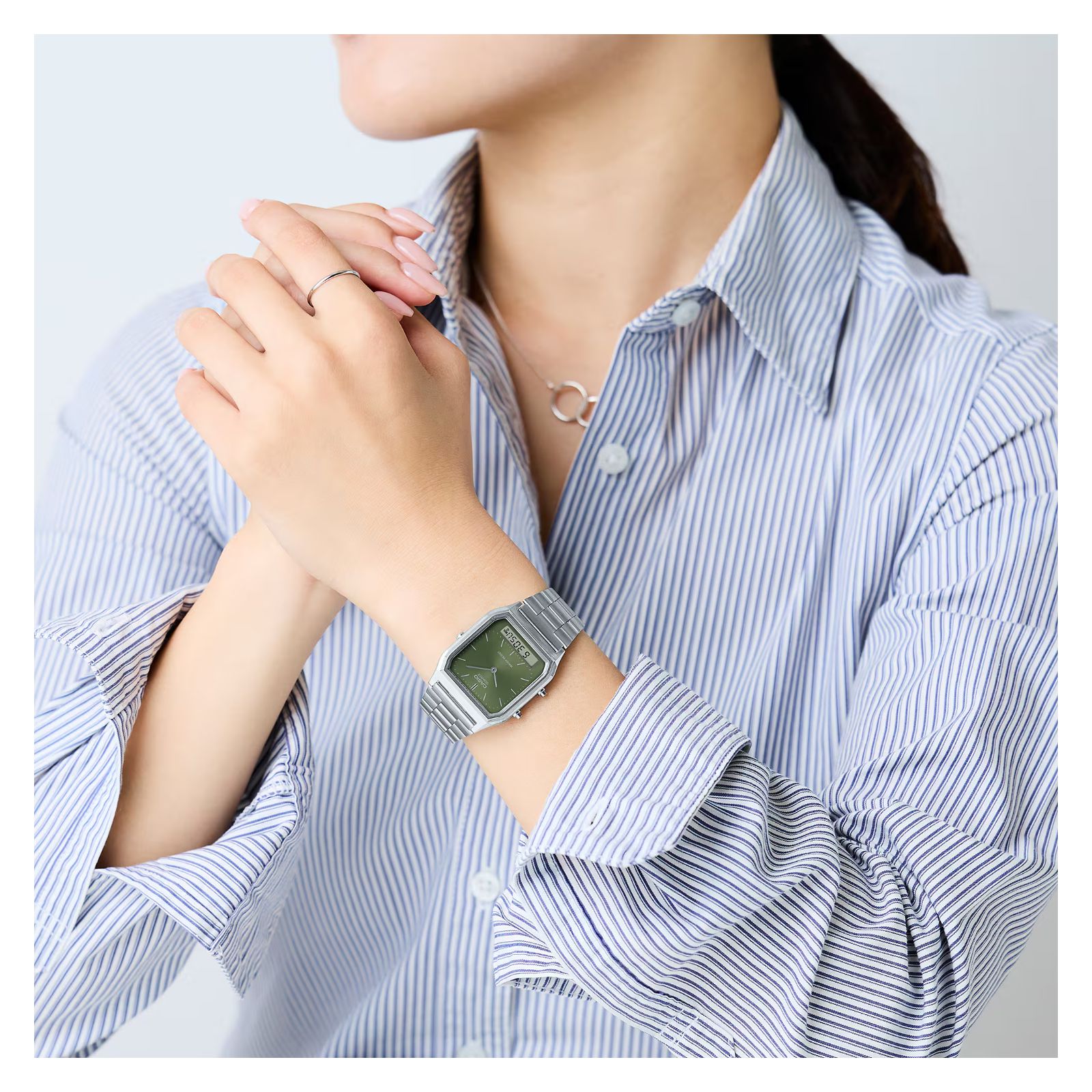 RELOJ CASIO AQ-230A-3AMQYDF UNISEX QUARTZ - 5