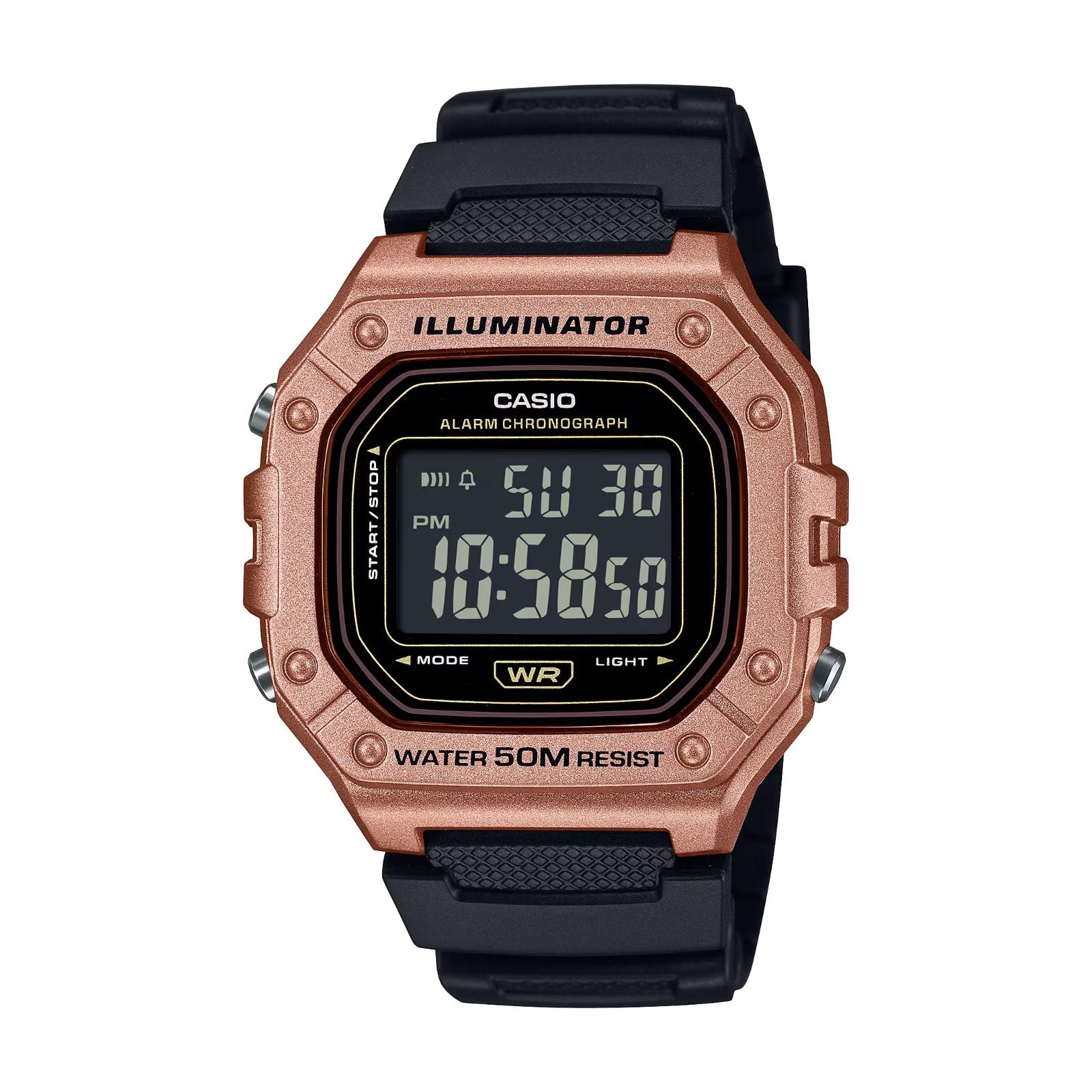 RELOJ CASIO W-218HM-5BV HOMBRE QUARTZ - 1