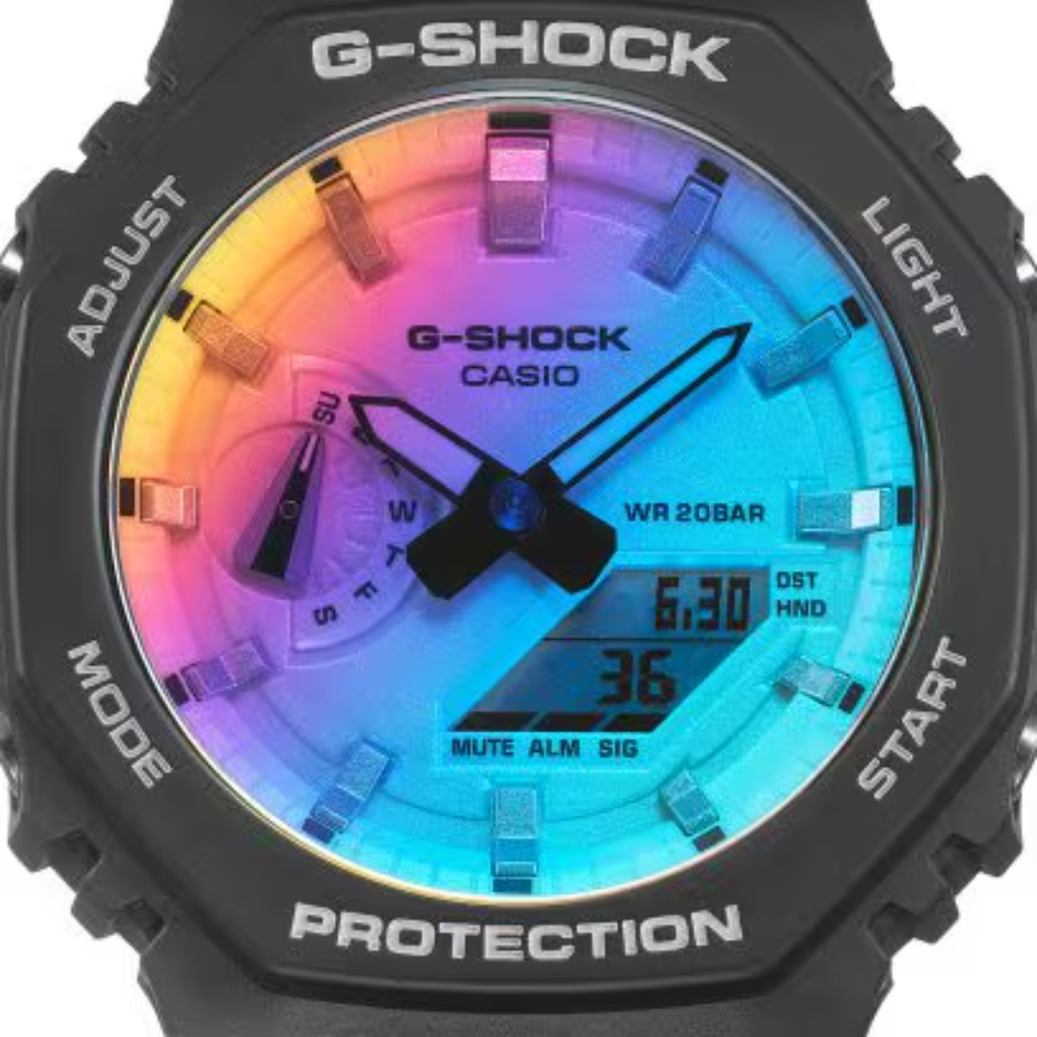 RELOJ CASIO GA-2100SR-1ADR  HOMBRE - 4