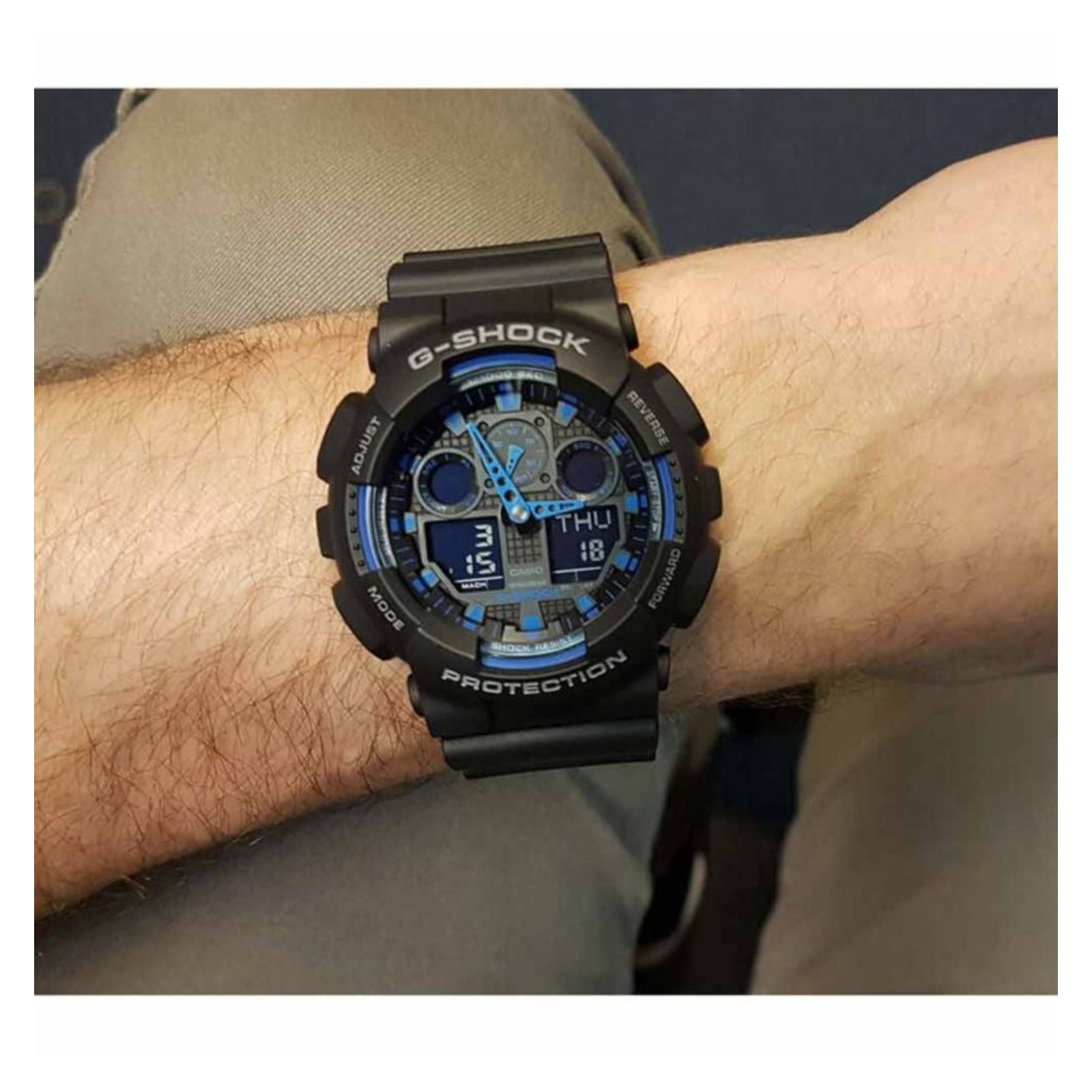 RELOJ G-SHOCK GA_100_1A2  HOMBRE - 3