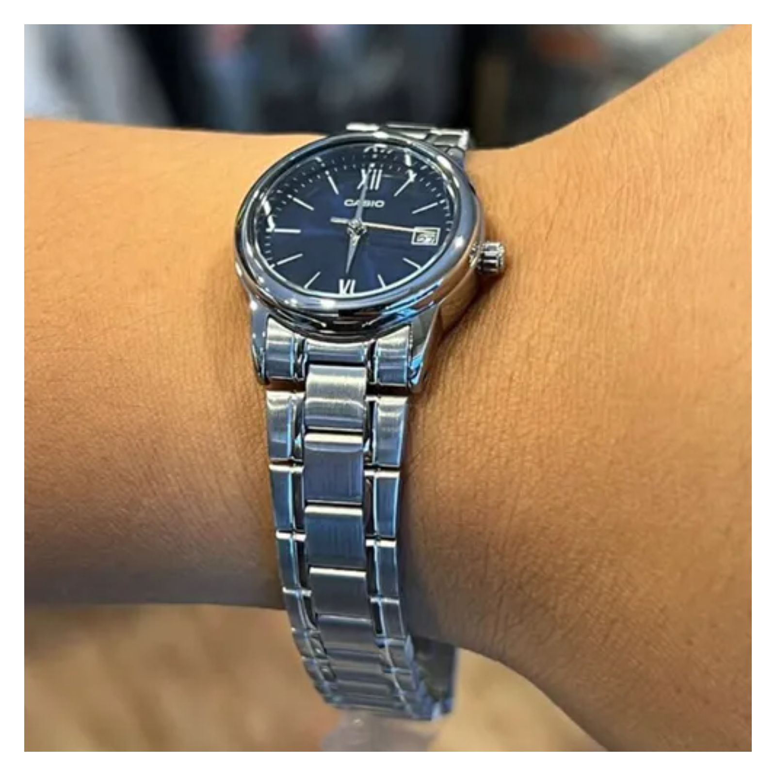 RELOJ CASIO LTPV002D-2B3UDF  MUJER - 3