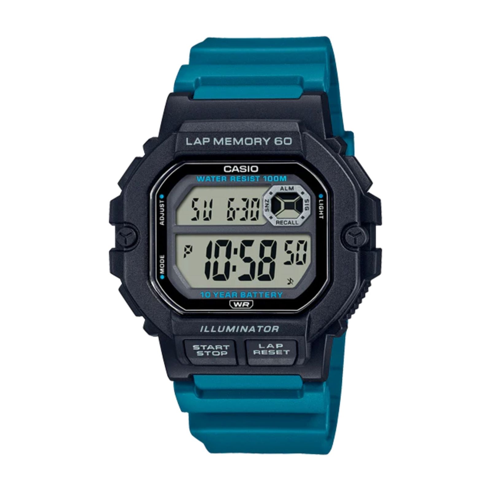 RELOJ CASIO WS-1400H-3AV  HOMBRE - 1