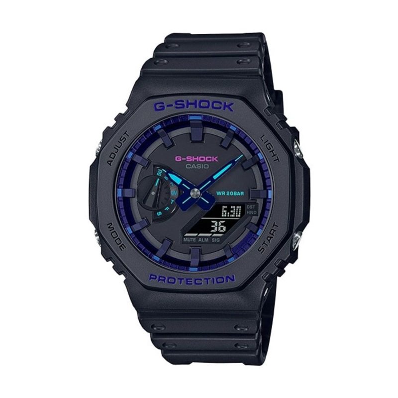 RELOJ CASIO GA-2100VB-1ADR QUARTZ HOMBRE - 1