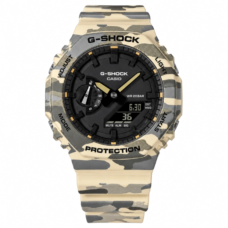 RELOJ CASIO GA-2100CM-5ADR QUARTZ - 1