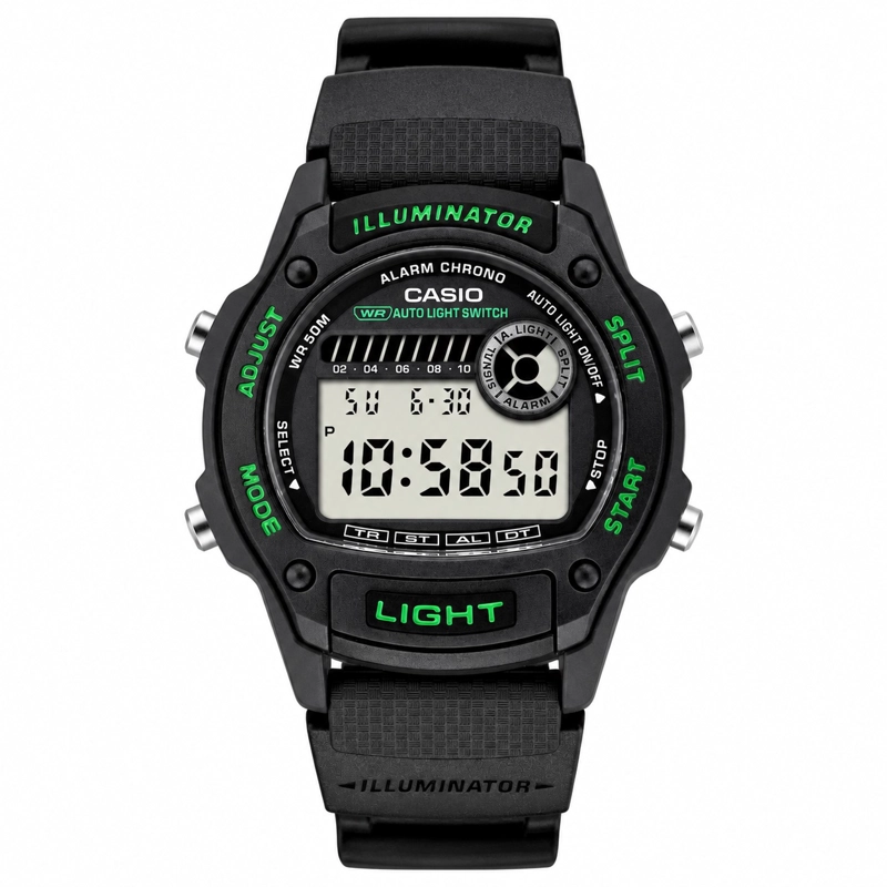 RELOJ CASIO W-220H-1A3VDF QUARTZ - 1