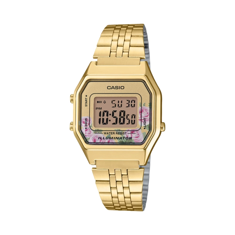 RELOJ CASIO LA680WGA-4C QUARTZ - 1