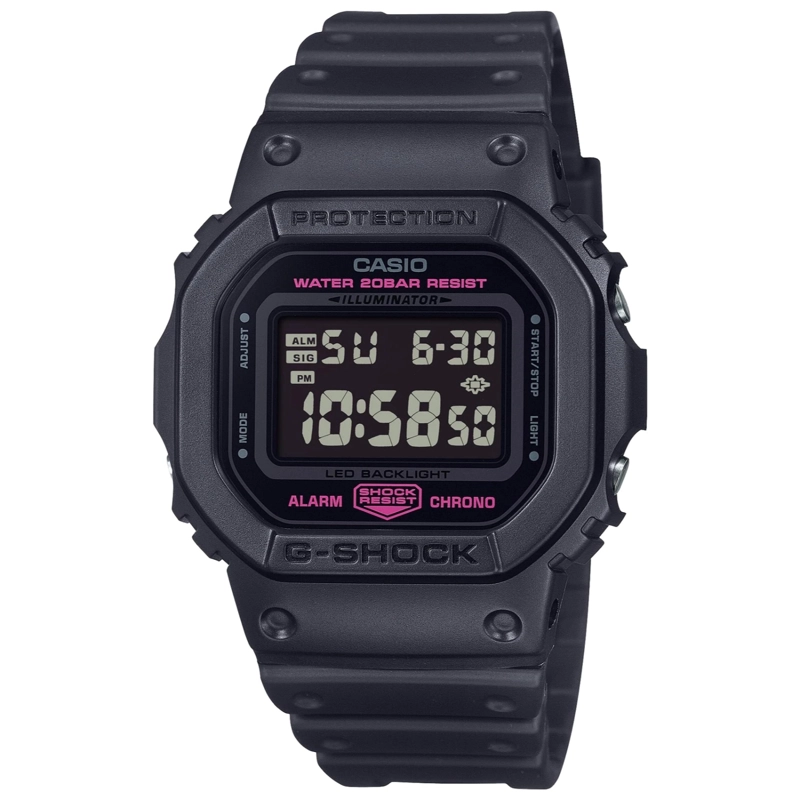 RELOJ CASIO DW-5600PK-1 QUARTZ - 1