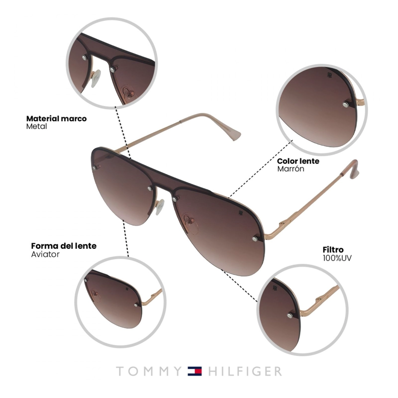 LENTES DE SOL TOMMY HILFIGER X60071 MUJER - 4
