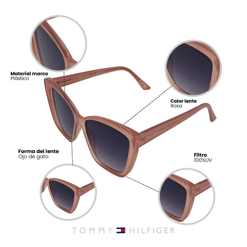 LENTES DE SOL TOMMY HILFIGER X67212 MUJER - 4