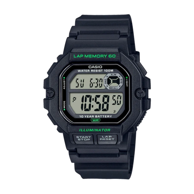 RELOJ CASIO W-S1400H-1AVDF HOMBRE - 1