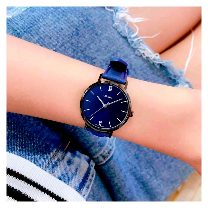 RELOJ CASIO LTP-VT02BL-2AUDF MUJER - 3