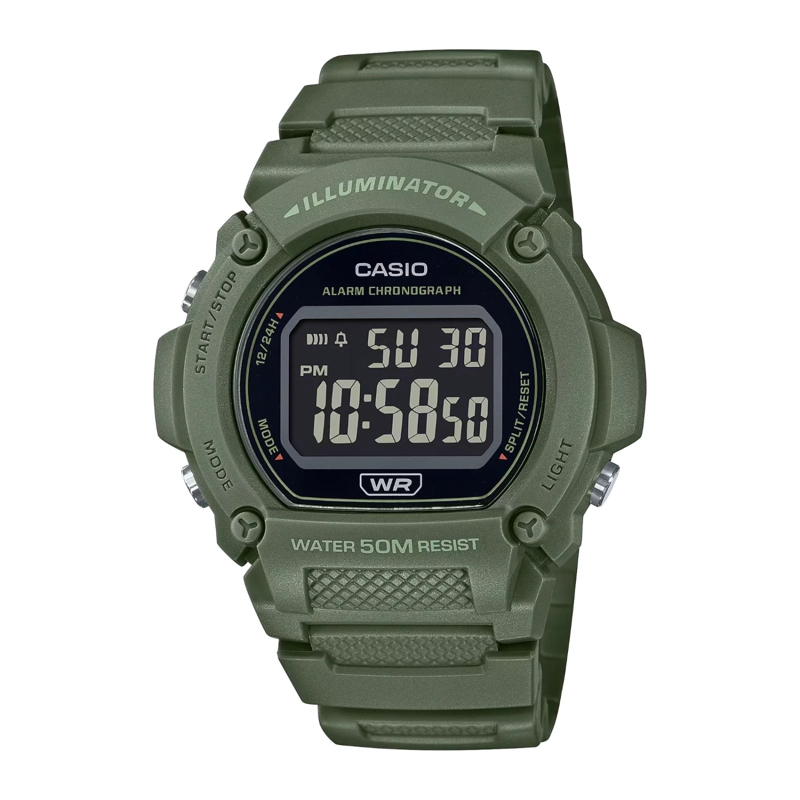 RELOJ CASIO W219HC-3BVDF HOMBRE - 1