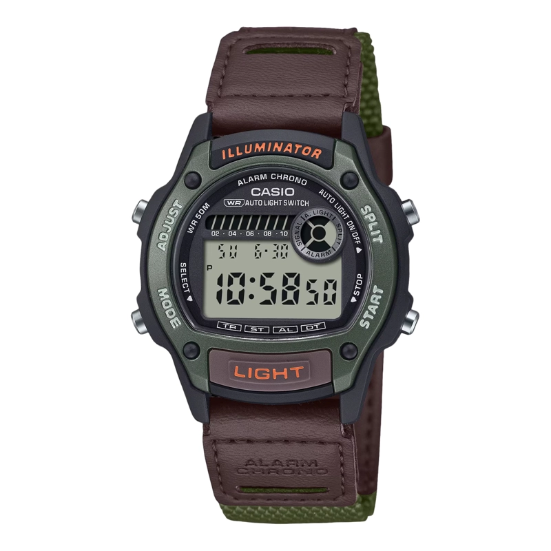 RELOJ CASIO W-220HF-3AVDF HOMBRE QUARTZ - 1