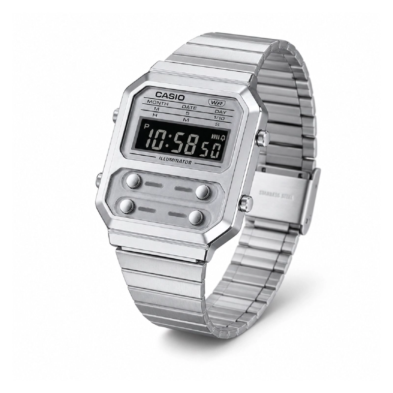 RELOJ CASIO A100WE-7BDF HOMBRE QUARTZ - 2