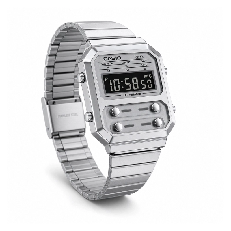 RELOJ CASIO A100WE-7BDF HOMBRE QUARTZ - 3