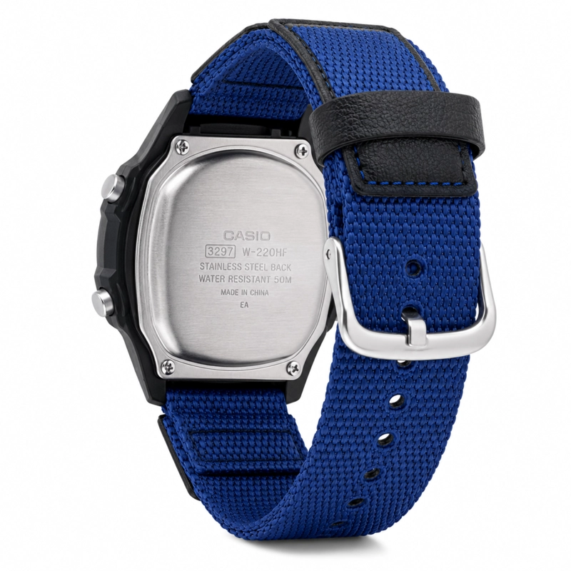 RELOJ CASIO W-220HF-2AVDF HOMBRE QUARTZ - 4